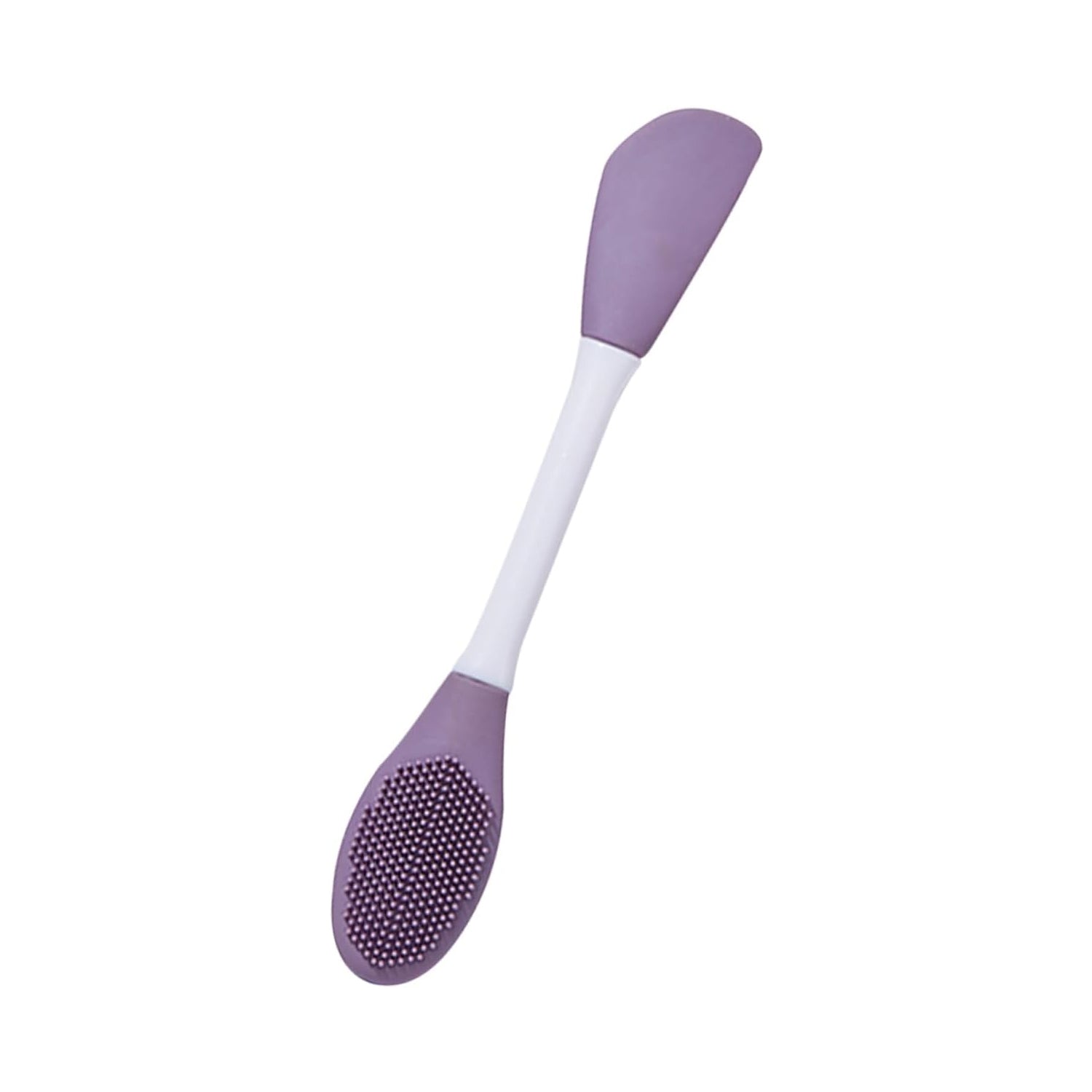 12532 Double-headed Silicone Mask Brush Face Cleansing and Applying Mud Mask Beauty Salon Special Brush Smear Tool Facial Scrub Silicone Wash Scrubber Face Tools (1 Pc) 12532 Double-headed Silicone Mask Brush Face Cleansing and Applying Mud Mask Beauty Salon Special Brush Smear Tool Facial Scrub Silicone Wash Scrubber Face Tools (1 Pc)